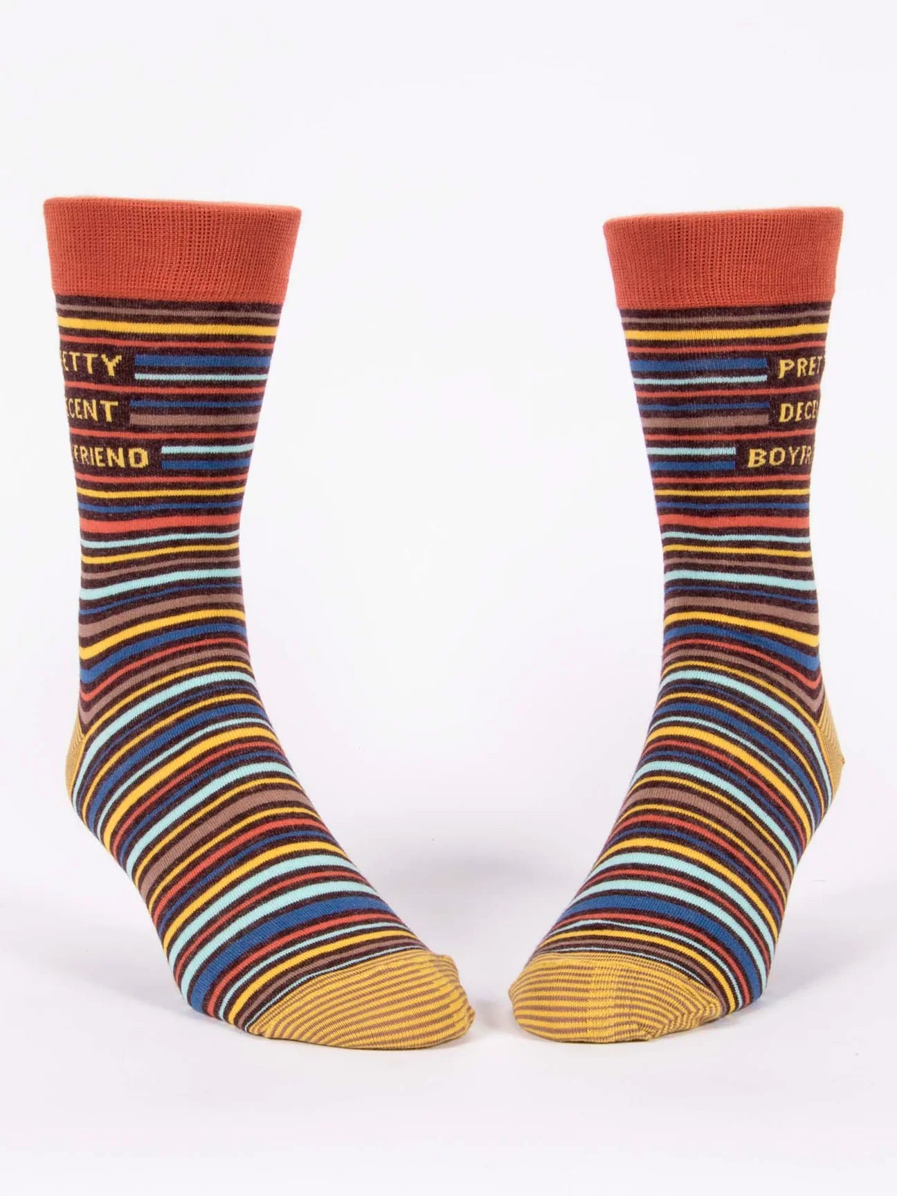 Pretty Decent Boyfriend Men's Crew Sock