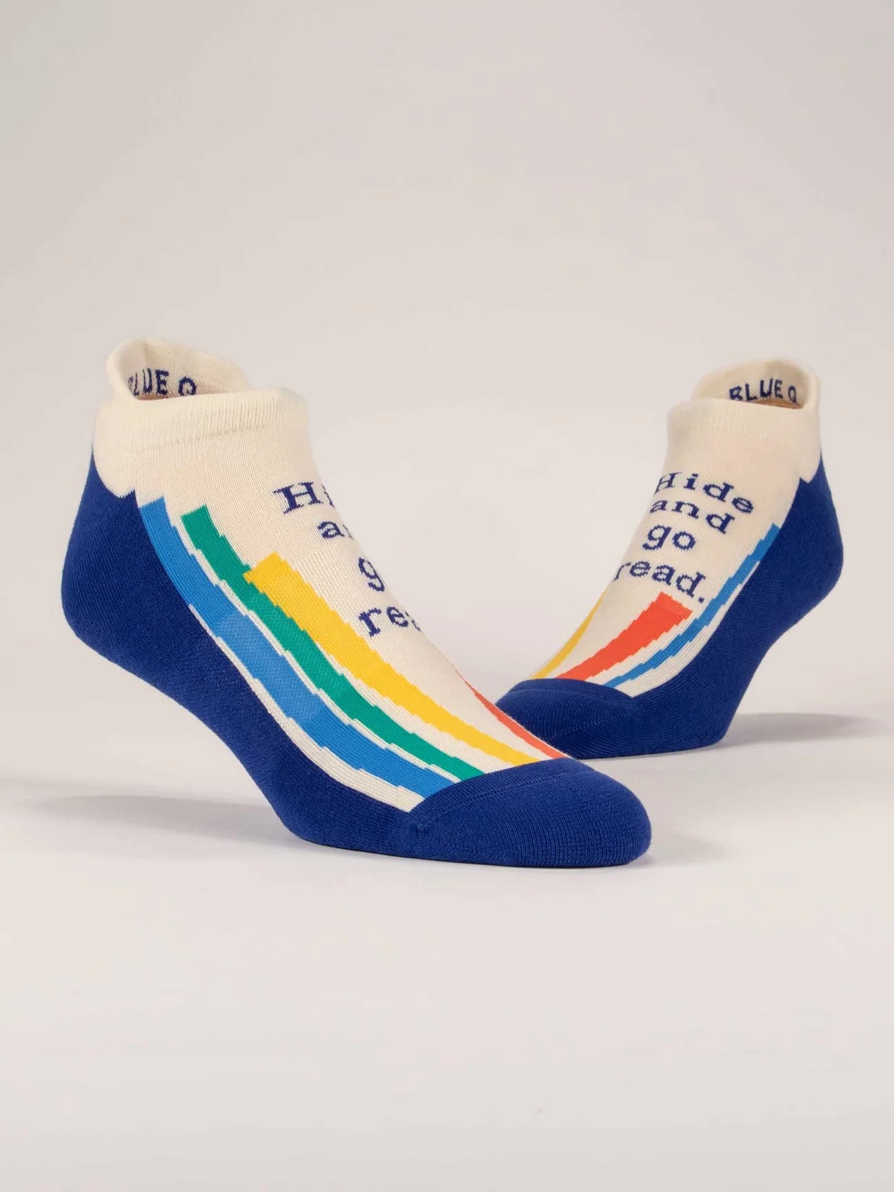 Hide & Read Sneaker Socks - The Sockery