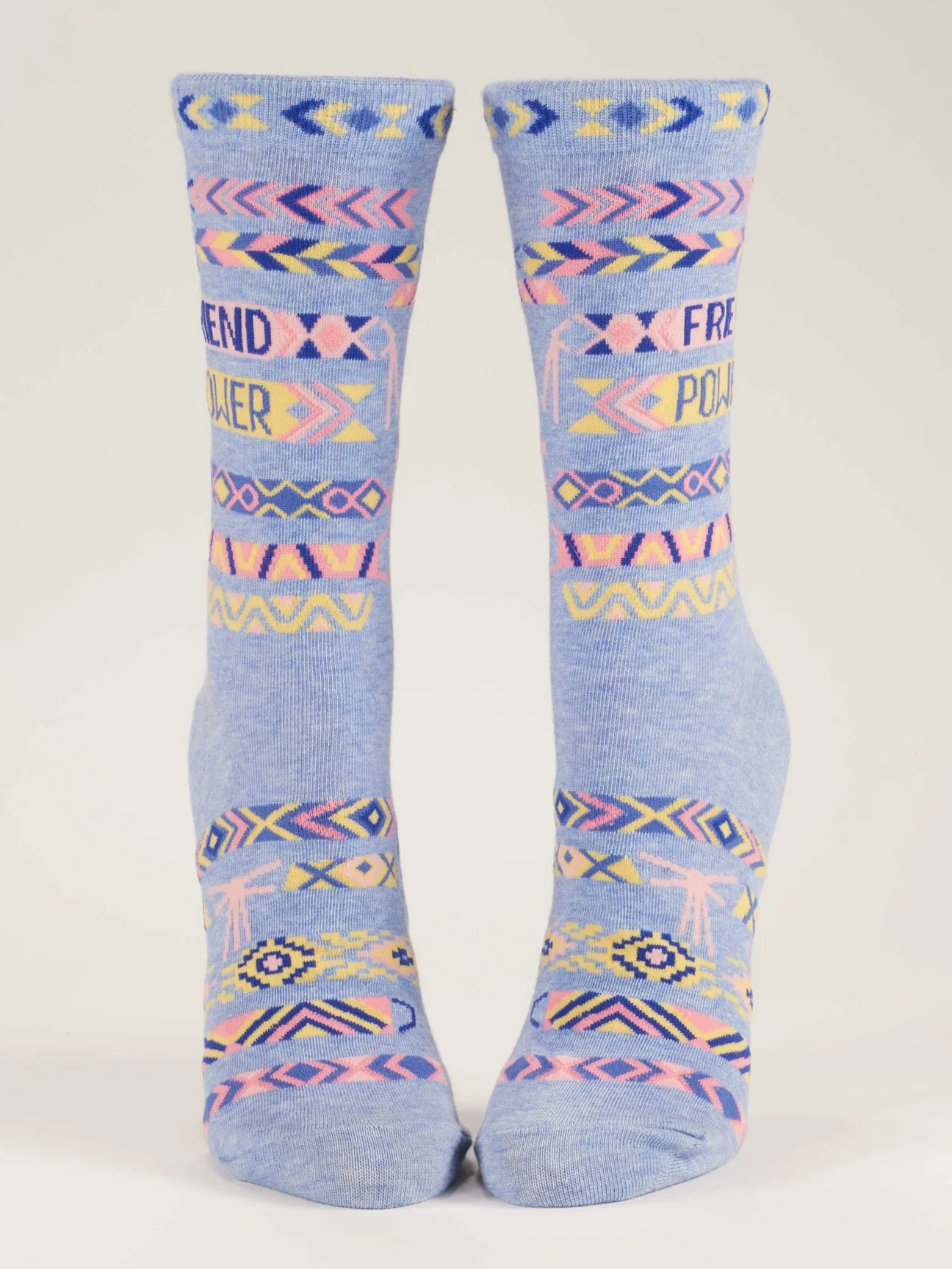 Friend Power Women's Crew Socks - The Sockery