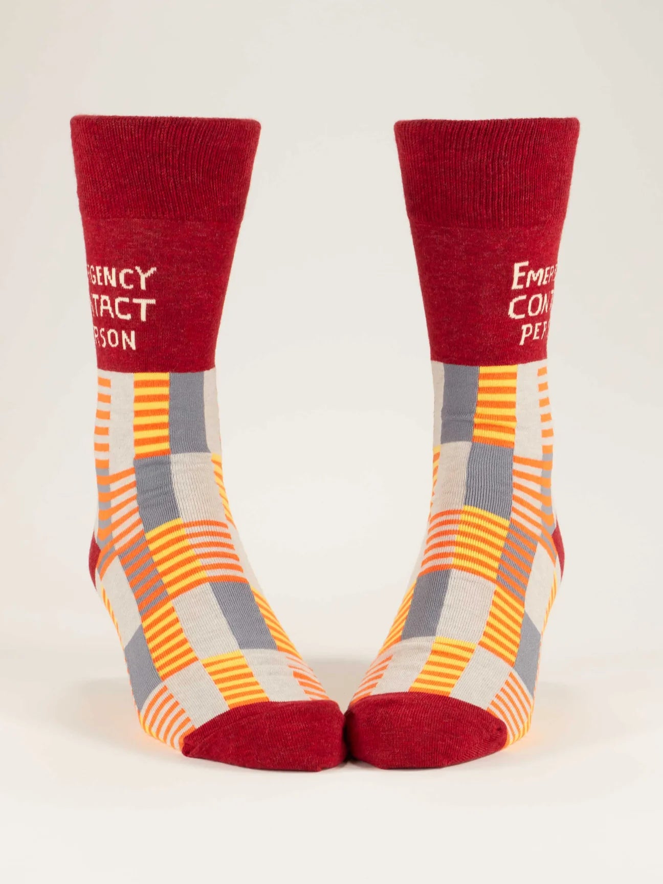 Emergency Contact Person Men's Crew Sock - The Sockery