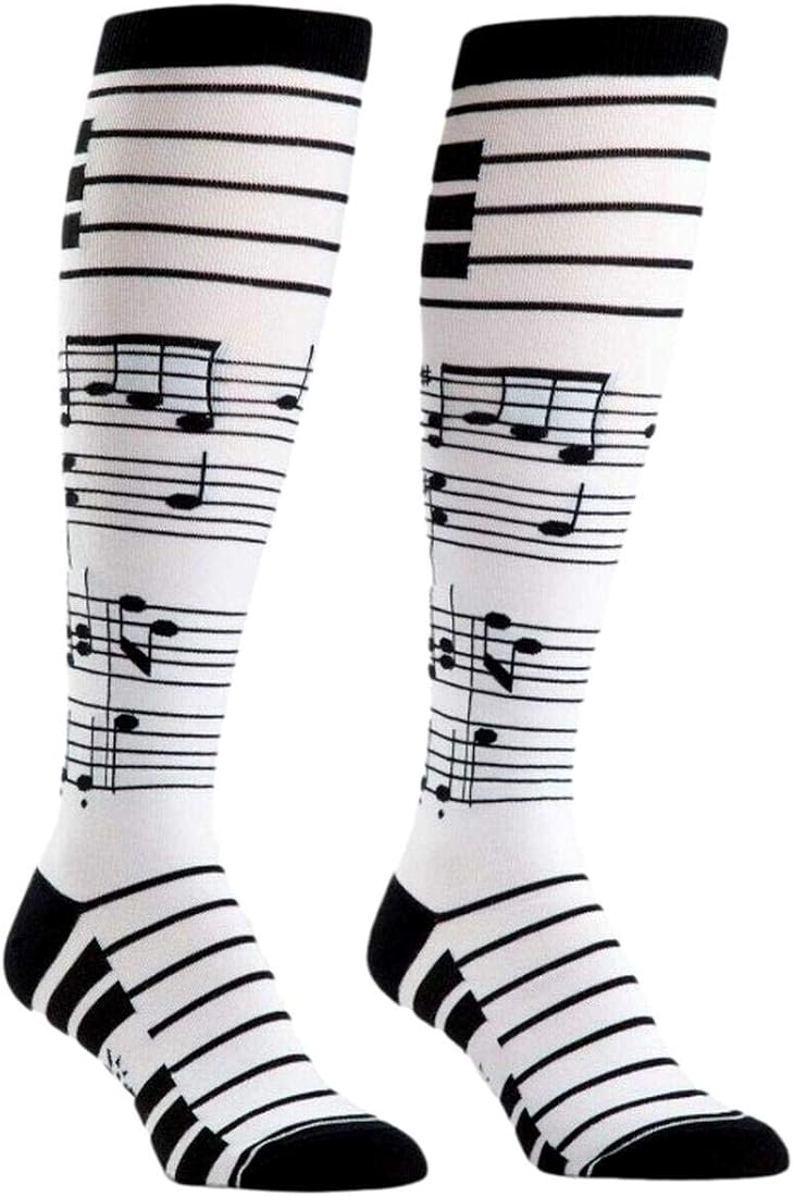 Foot Notes Knee High Sock in Extra Stretchy for Wide Calves