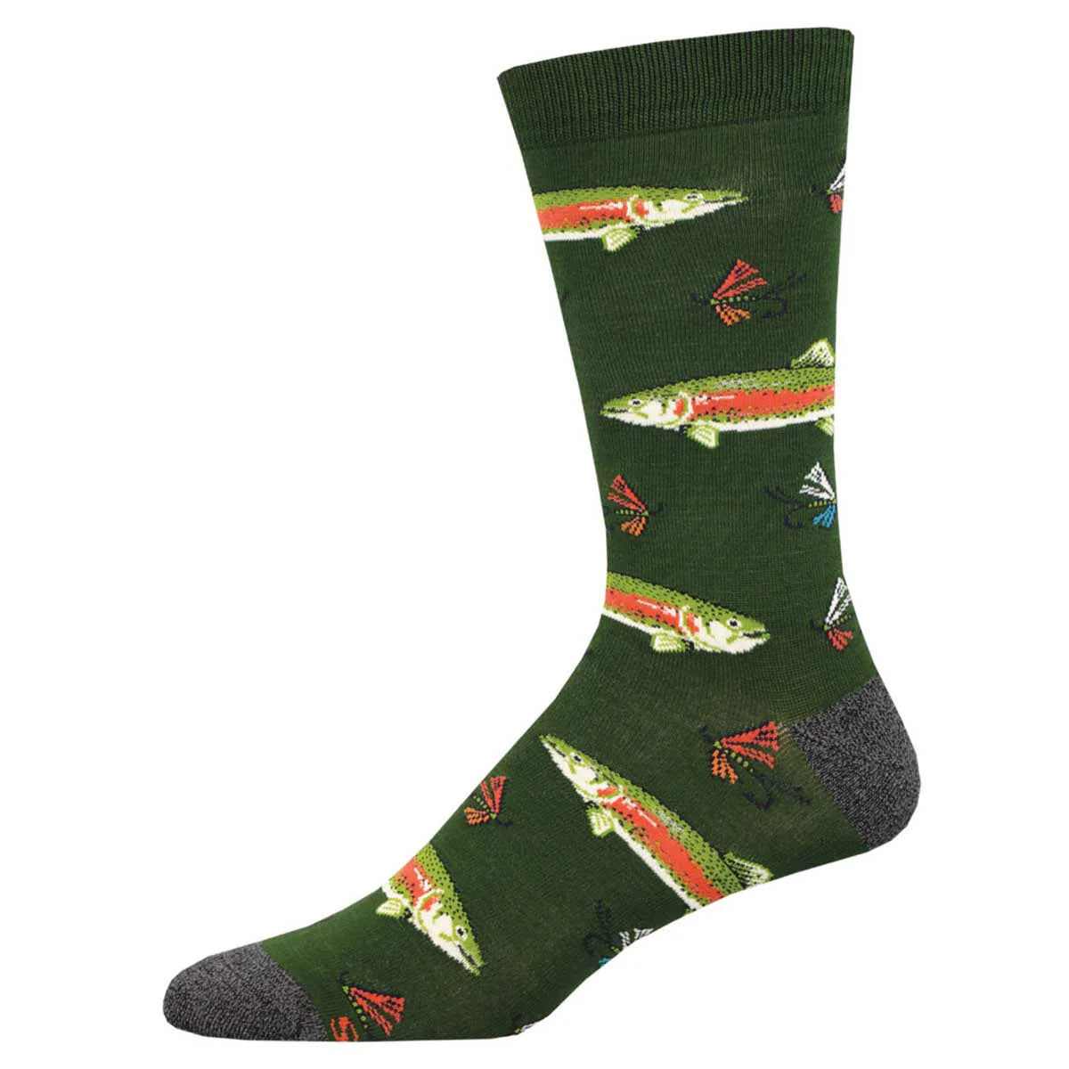 Stout Trout Men's Crew Sock