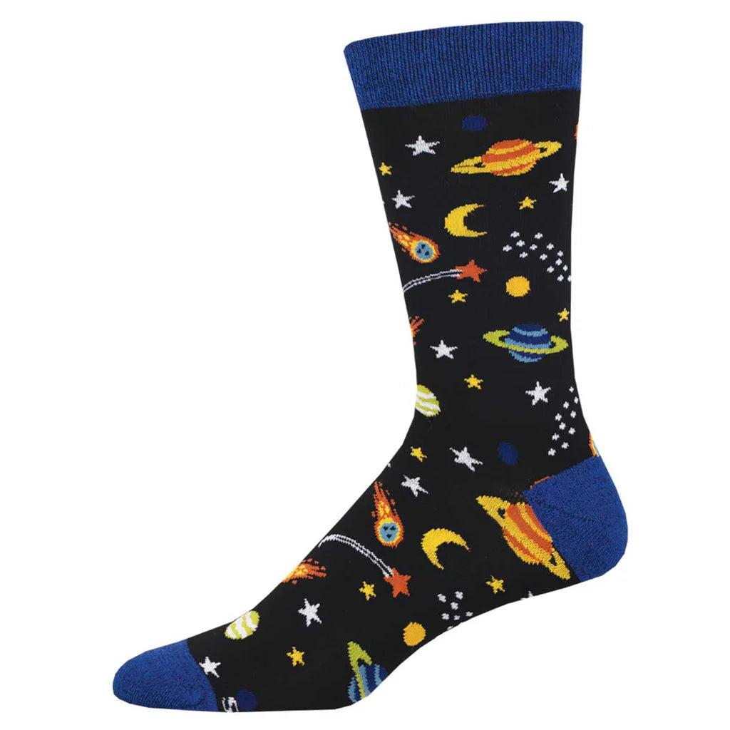 Reach for the Stars Men's Crew Socks - The Sockery