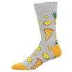 Hawaiian Pizza Men's Crew Socks - The Sockery