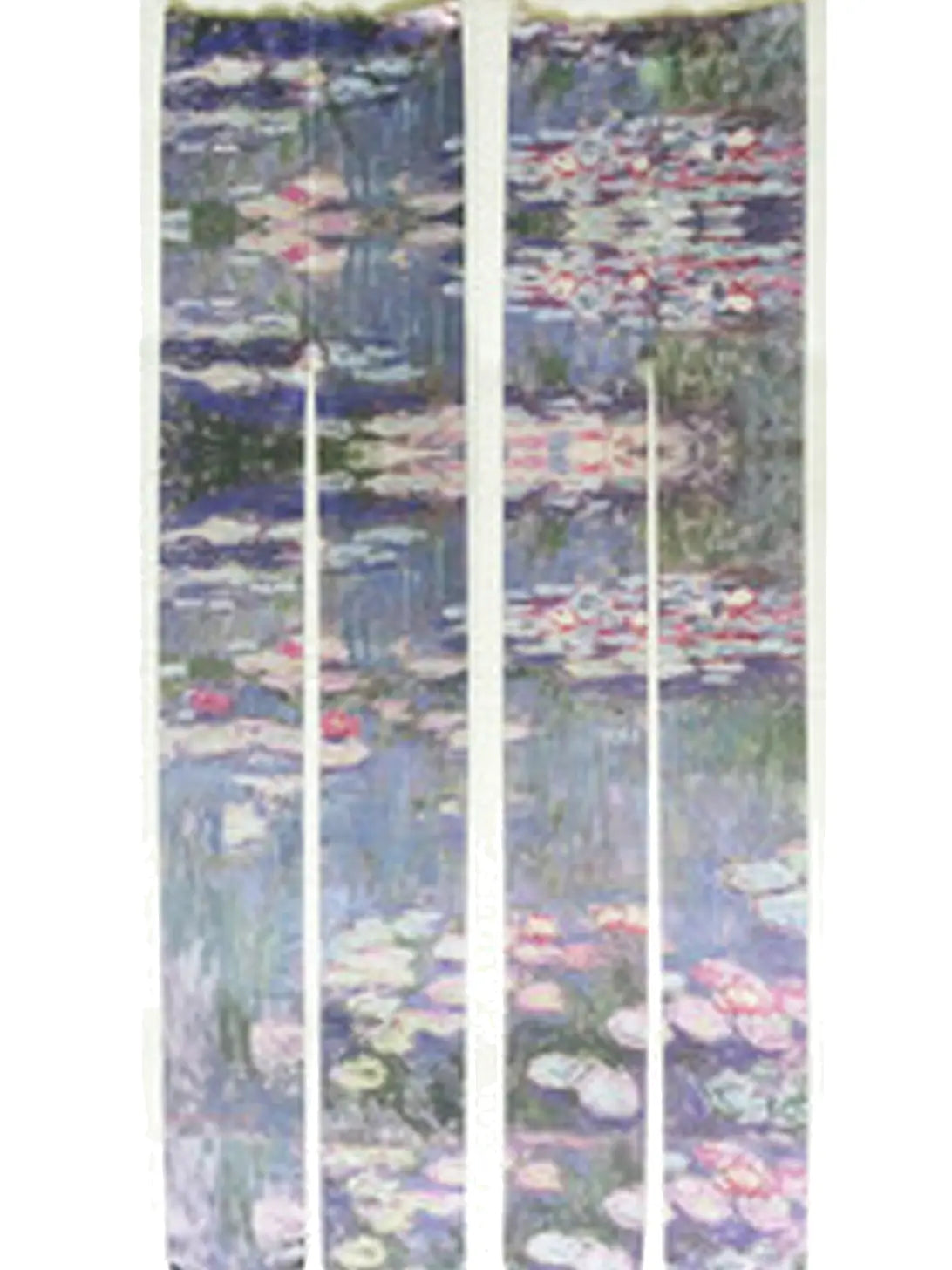 Water Lilies by Monet printed Art Tights - The Sockery