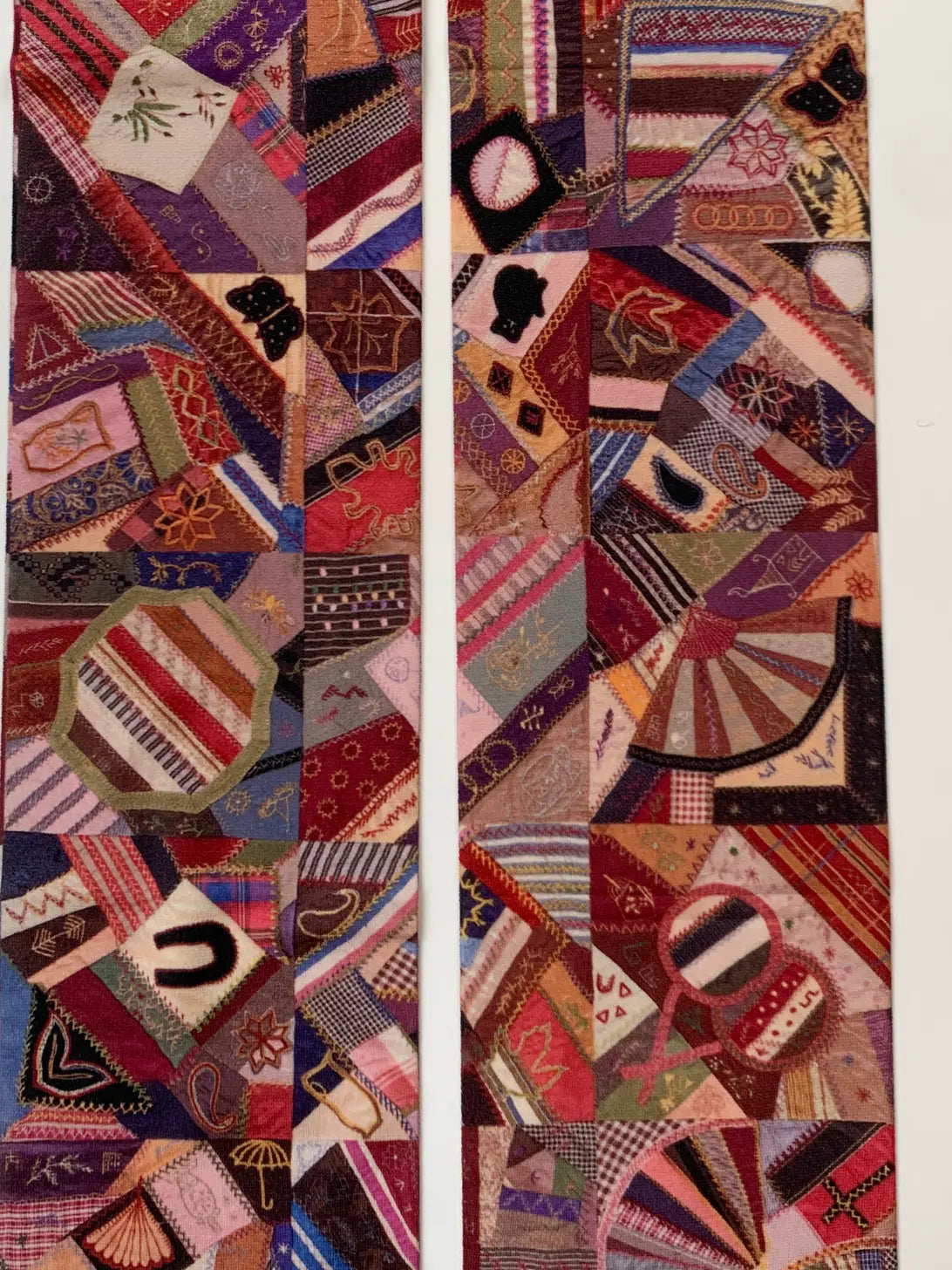 Quilt Patchwork printed Art Tights - The Sockery