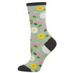 Wiggly Worm Women's Cotton Crew Socks