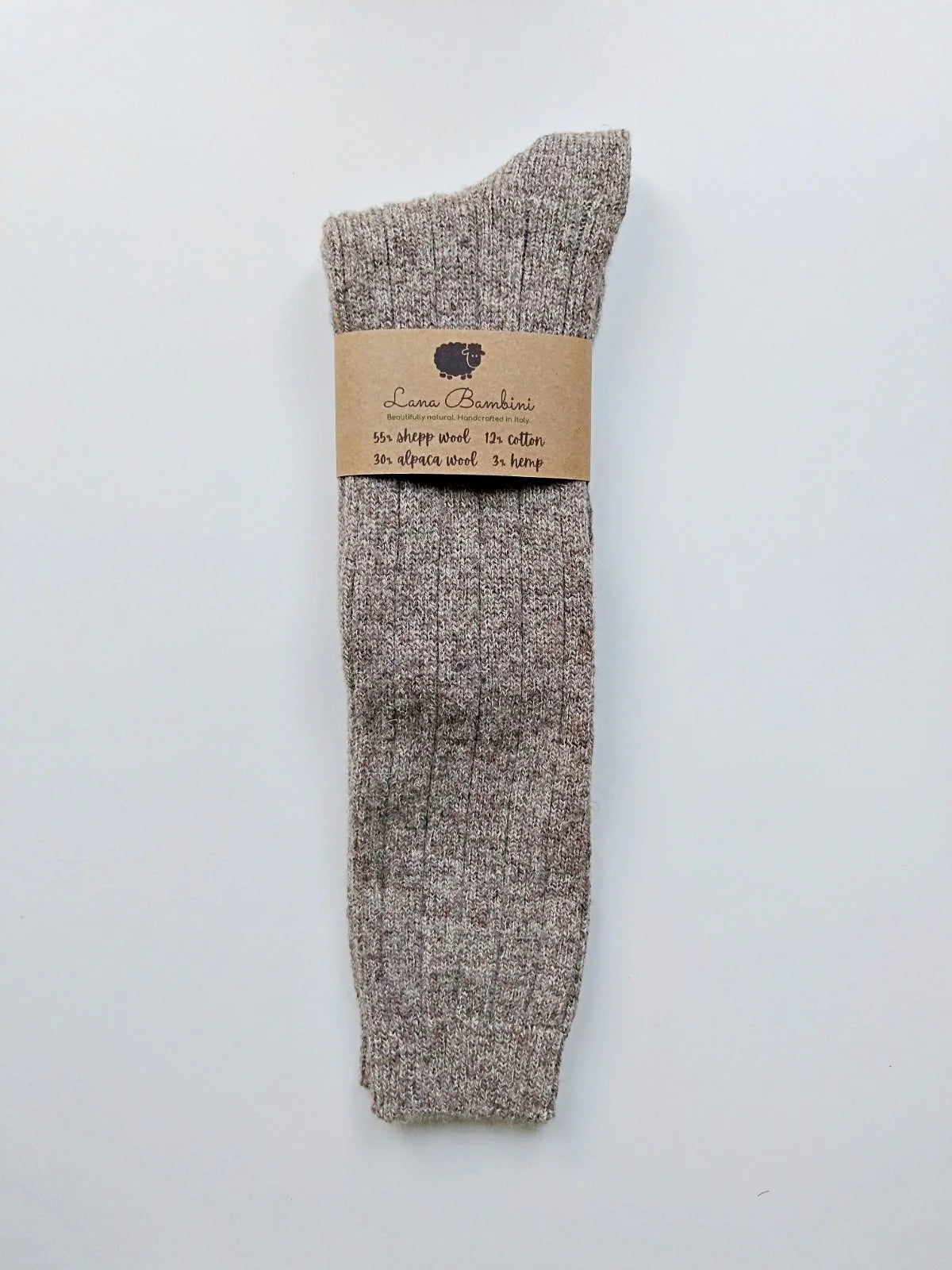 Anna Lungo Wool/Alpaca/Cotton/Hemp Knee High Socks - The Sockery