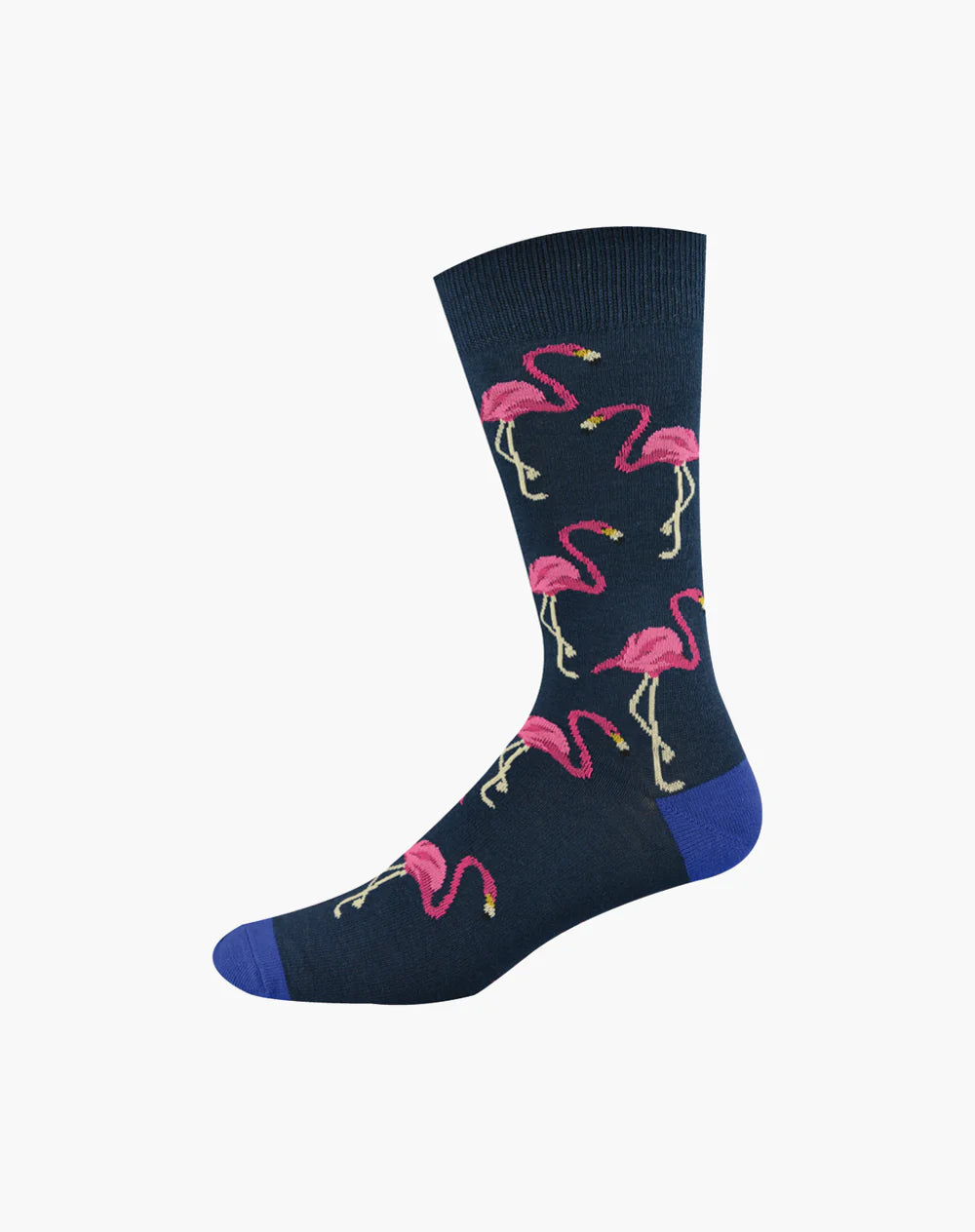 Flamingo Men's Bamboo Socks - loose top