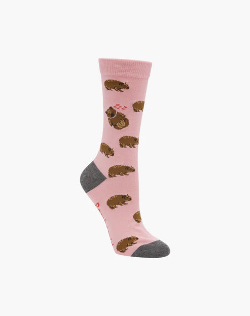 Wombat Women's Bamboo Crew Socks