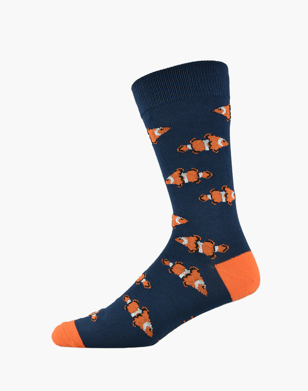 Clown Fish Men's Bamboo Crew Socks - The Sockery