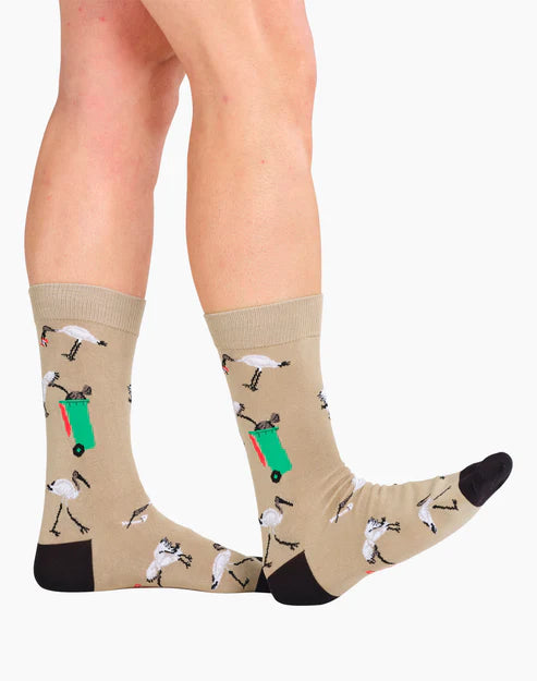 Bin Chicken Men's Bamboo Socks