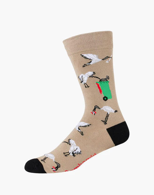 Bin Chicken Women's Bamboo Crew Socks - The Sockery