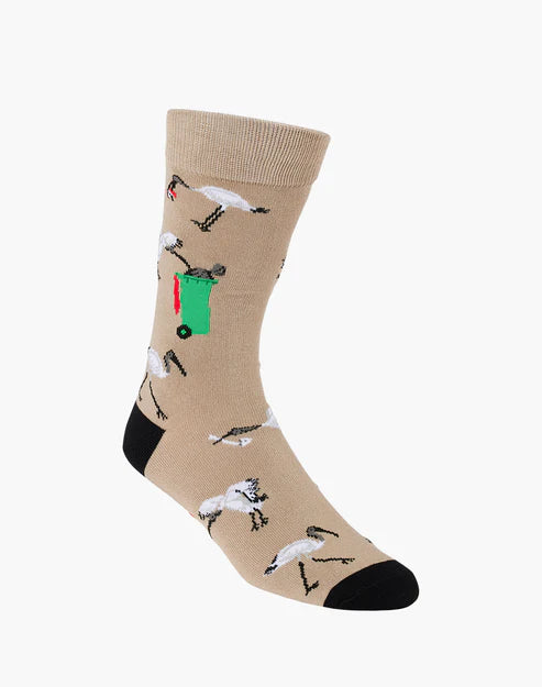 Bin Chicken Women's Bamboo Crew Socks - The Sockery