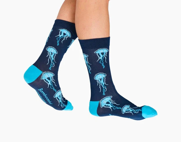 Jellyfish Men's Bamboo Socks - The Sockery