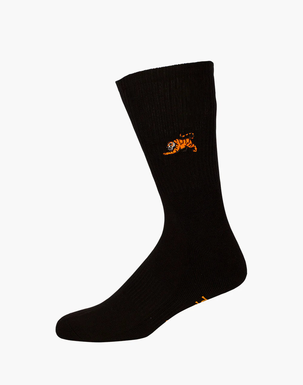 Tiger Zoo Conservation Men's Bamboo Crew Socks - The Sockery