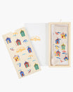 Beach Houses Women's Sock Card - The Sockery