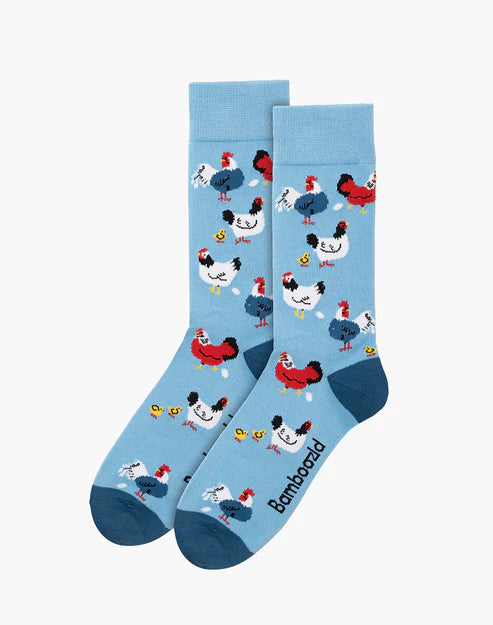 Sir Clucksalot Men's Bamboo Socks