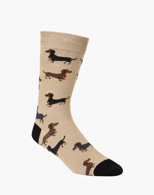 Dash Pups Men's Bamboo Socks - The Sockery