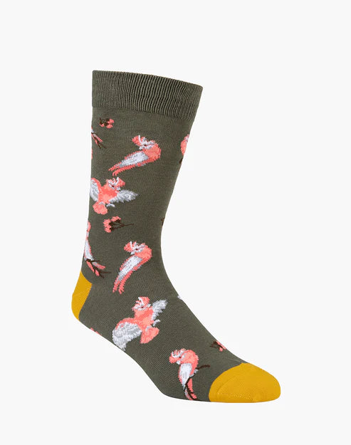 Galah Men's Bamboo Socks