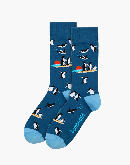 Little Penguins Men's Bamboo Socks - The Sockery