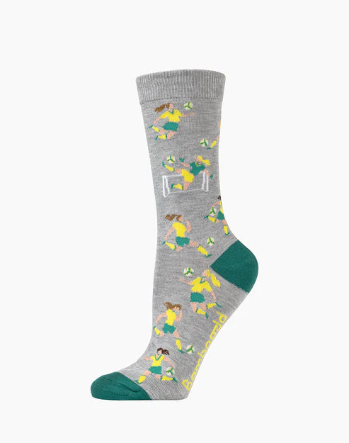 Matildas Soccer Women's Bamboo Crew Socks - The Sockery