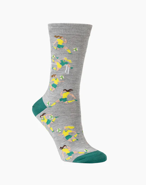 Matildas Soccer Women's Bamboo Crew Socks - The Sockery