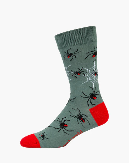 Red Backs Men's Bamboo Socks - The Sockery