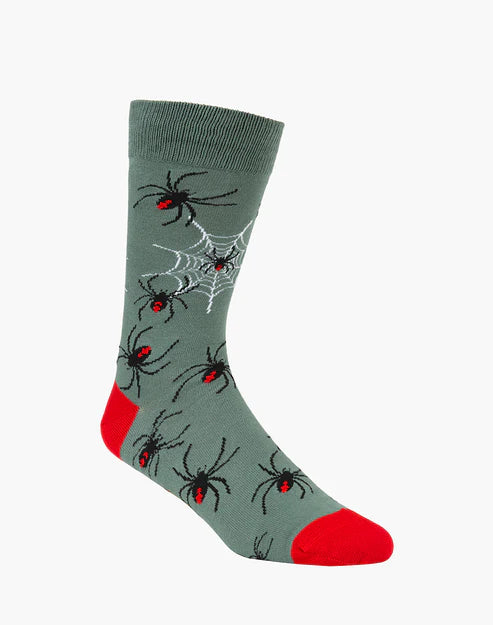 Red Backs Men's Bamboo Socks - The Sockery