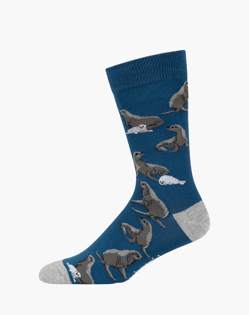 Seals Men's Bamboo Socks - The Sockery