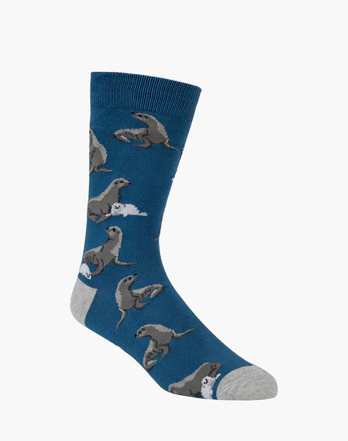 Seals Men's Bamboo Socks - The Sockery