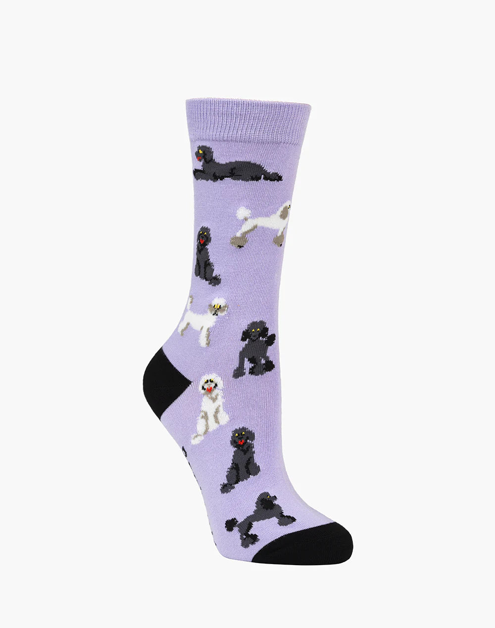 Poodles Women's Bamboo Crew Socks - The Sockery