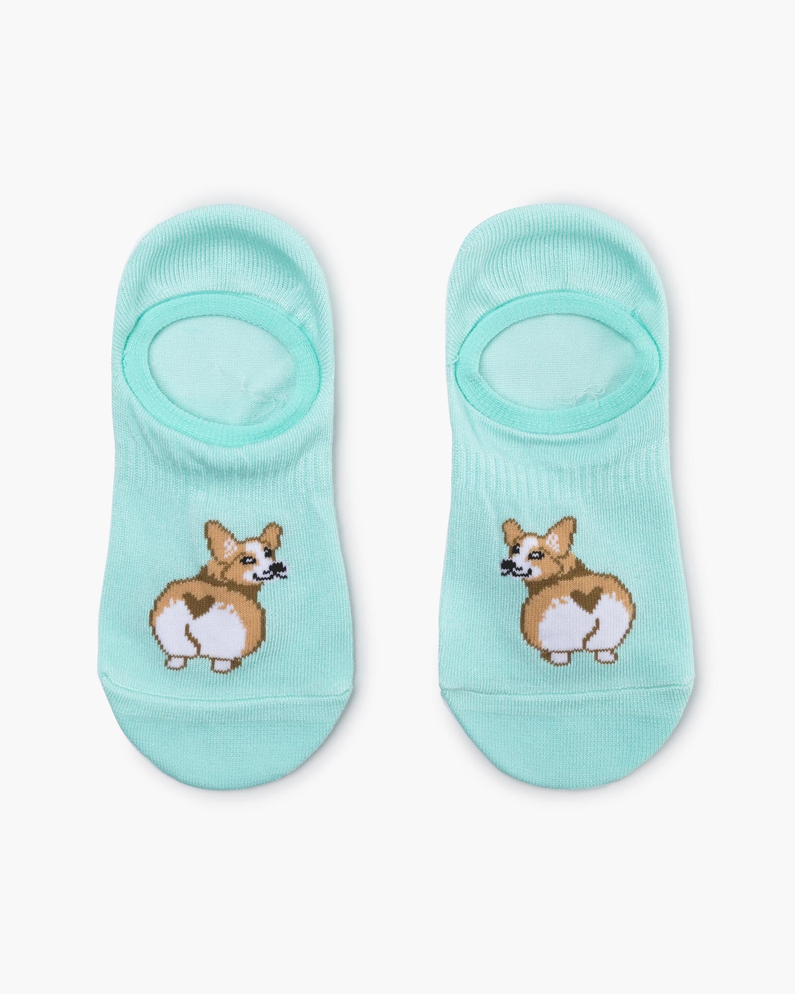 Corgi Women's No Show Socks