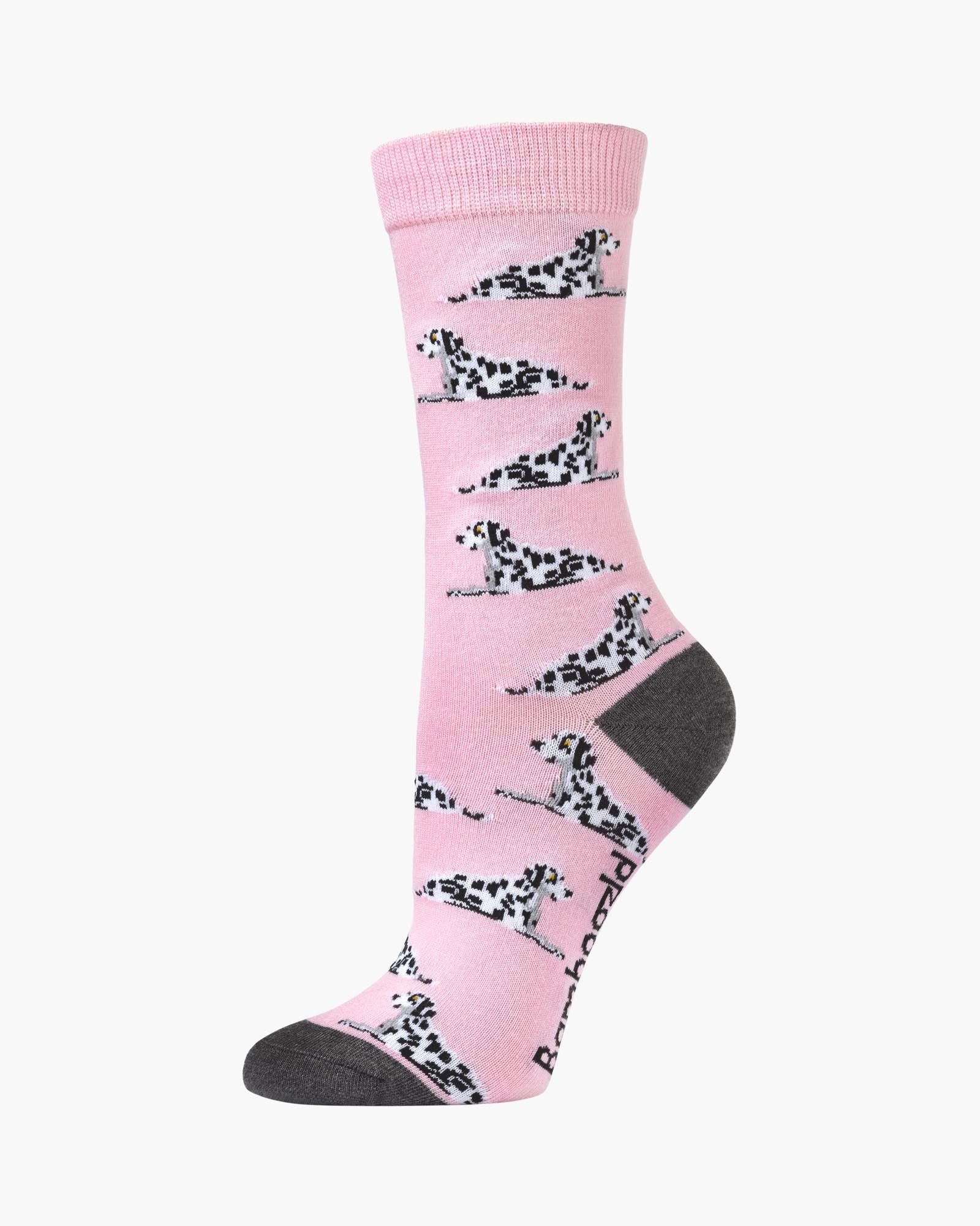 Dalmatian Women's Bamboo Crew Socks