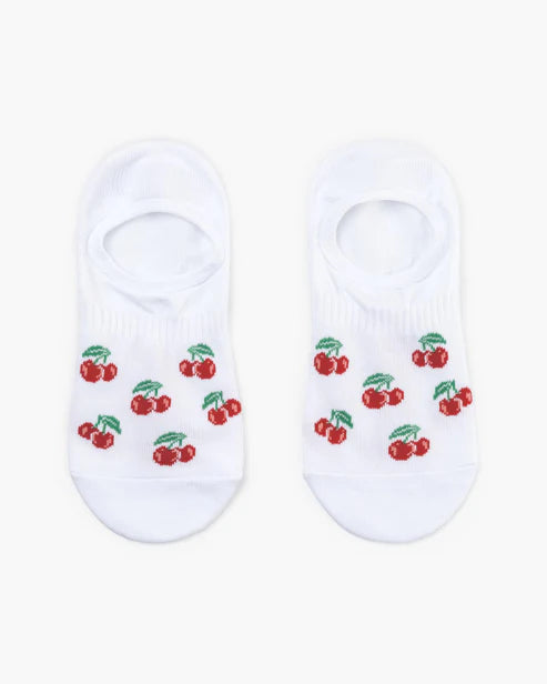 Summer Fruits Women's No Show Bamboo Socks - 2 Pack