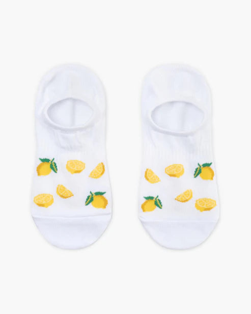 Summer Fruits Women's No Show Bamboo Socks - 2 Pack