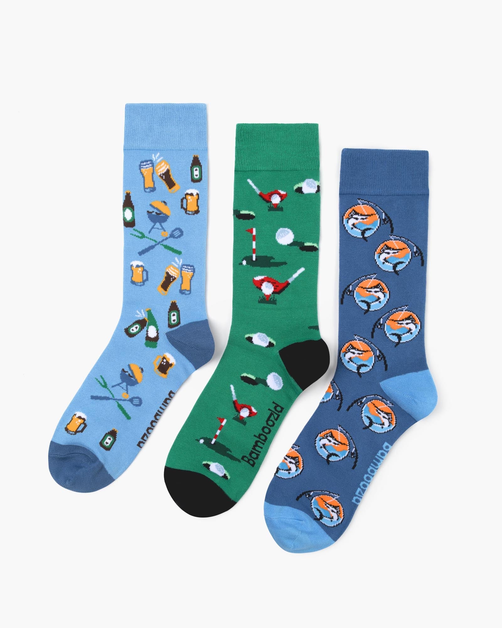 Weekender Away Men's Crew Socks - Gift Can 3 Pack