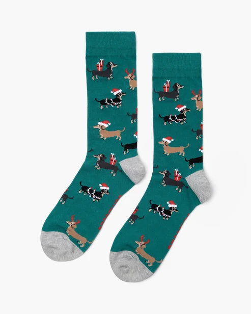 Ho Ho Ho Dash Sock Card