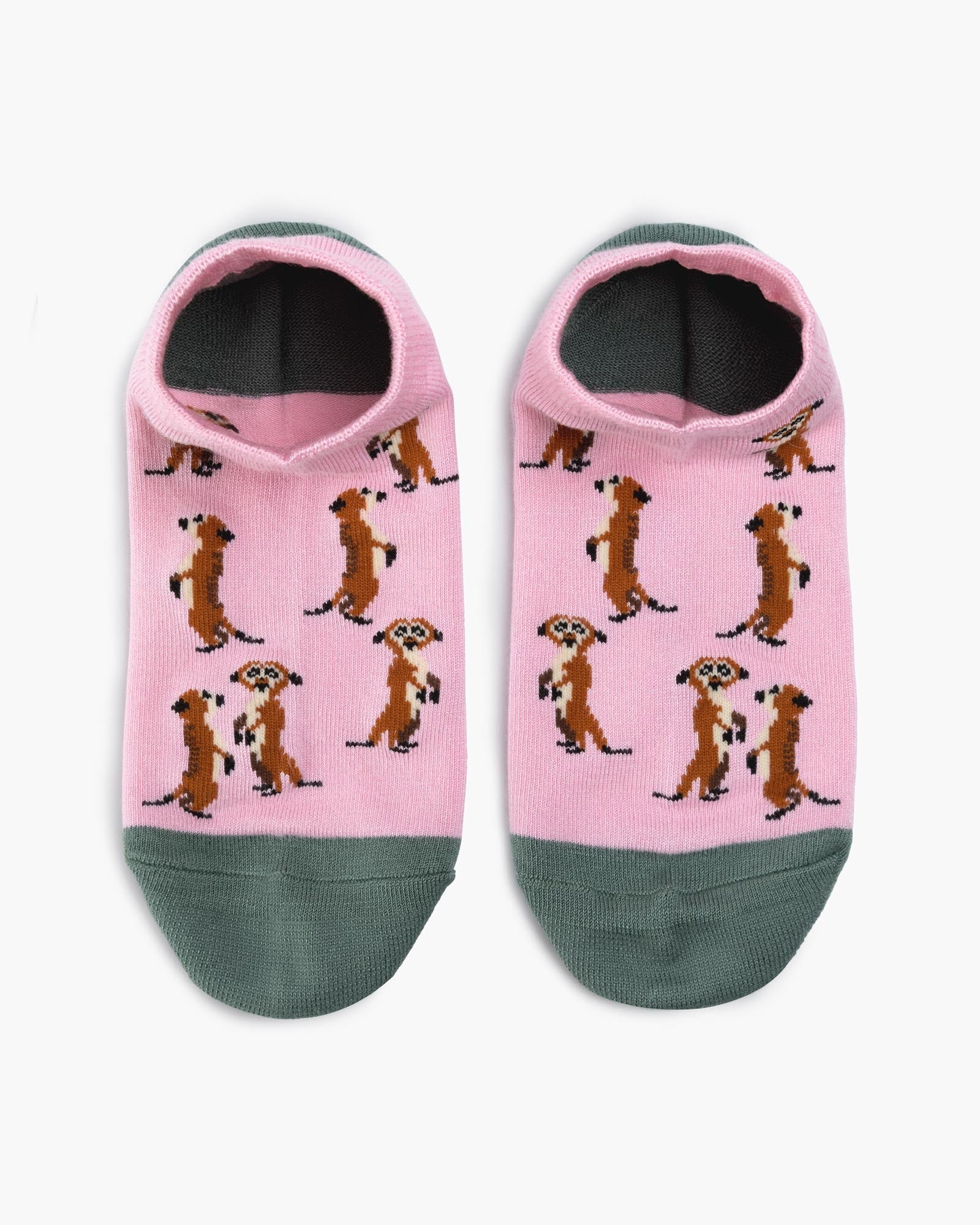 Meerkat Women's Bamboo Ankle Socks