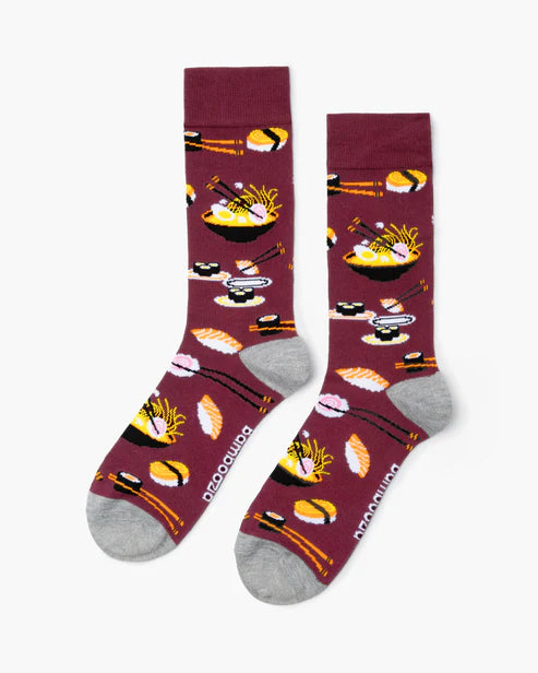 Ramen Men's Bamboo Socks