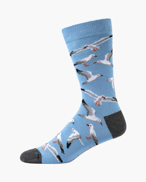 Seagulls Men's Bamboo Socks