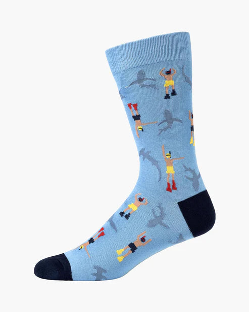 Swim Men's Bamboo Crew Socks
