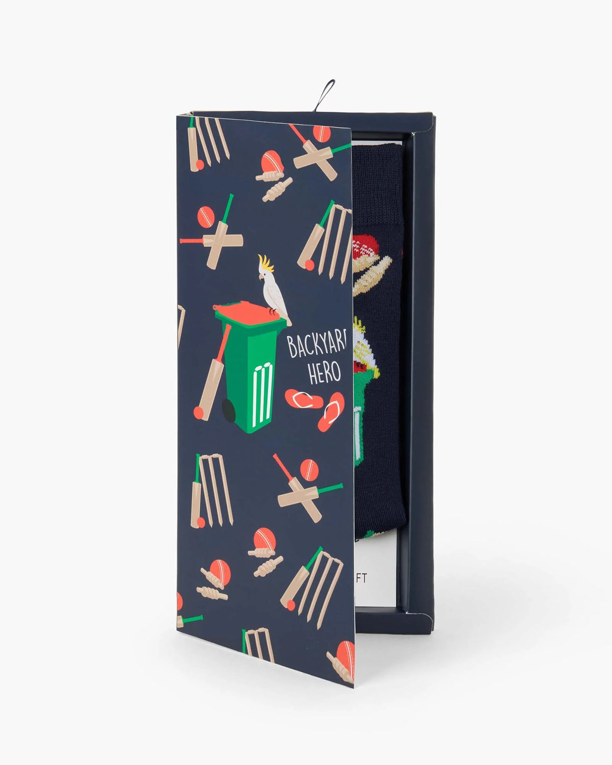 Backyard Hero Sock Card