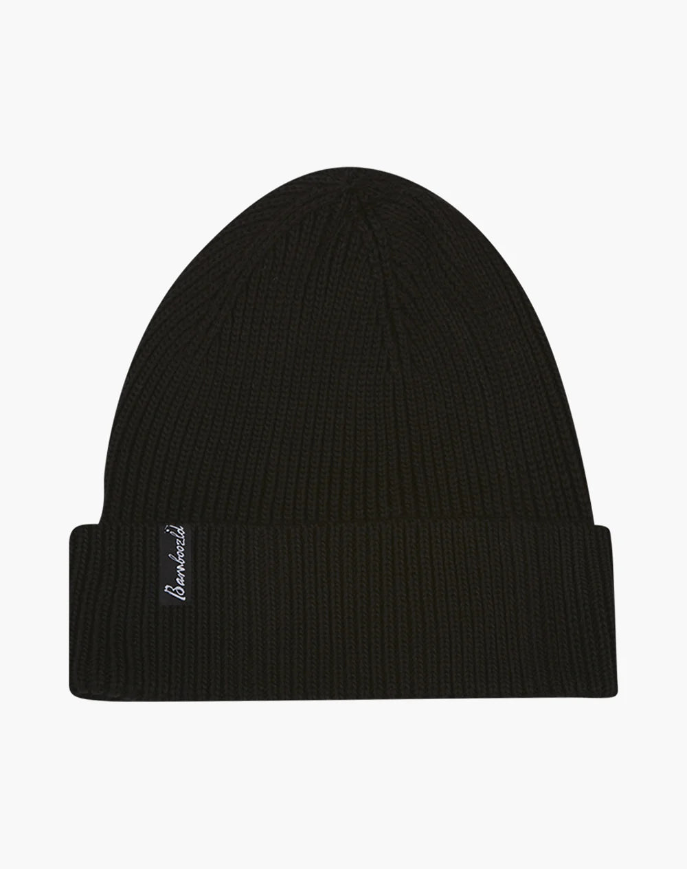 Bamboo Beanie - Black- The Sockery