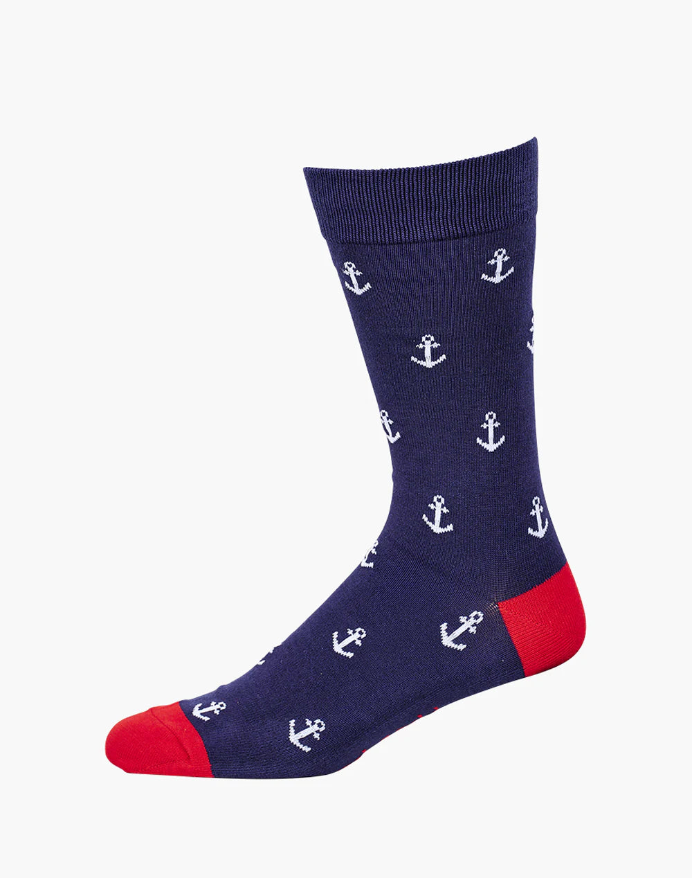 Anchors Men's Bamboo Crew Socks - The Sockery