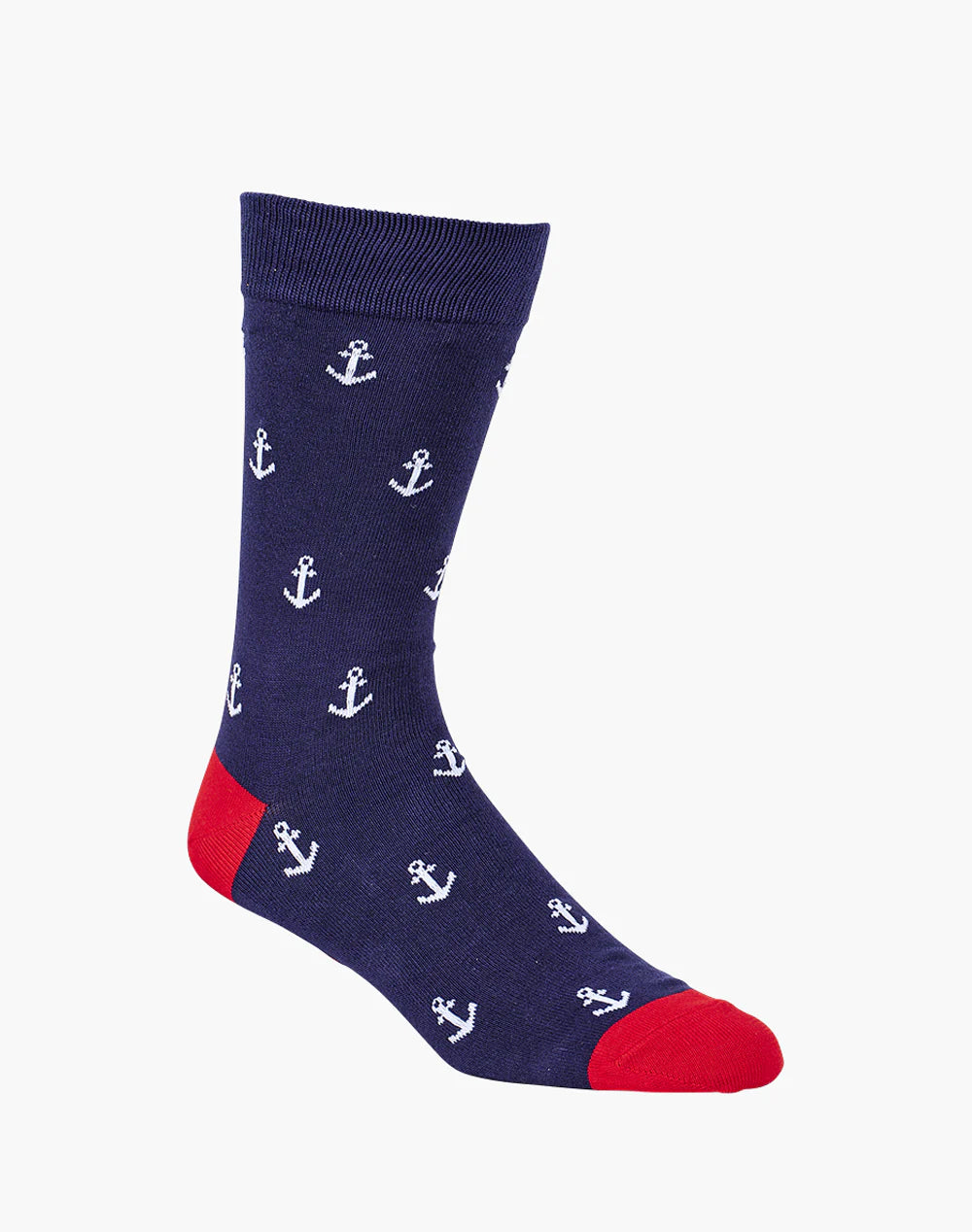 Anchors Men's Bamboo Crew Socks - The Sockery