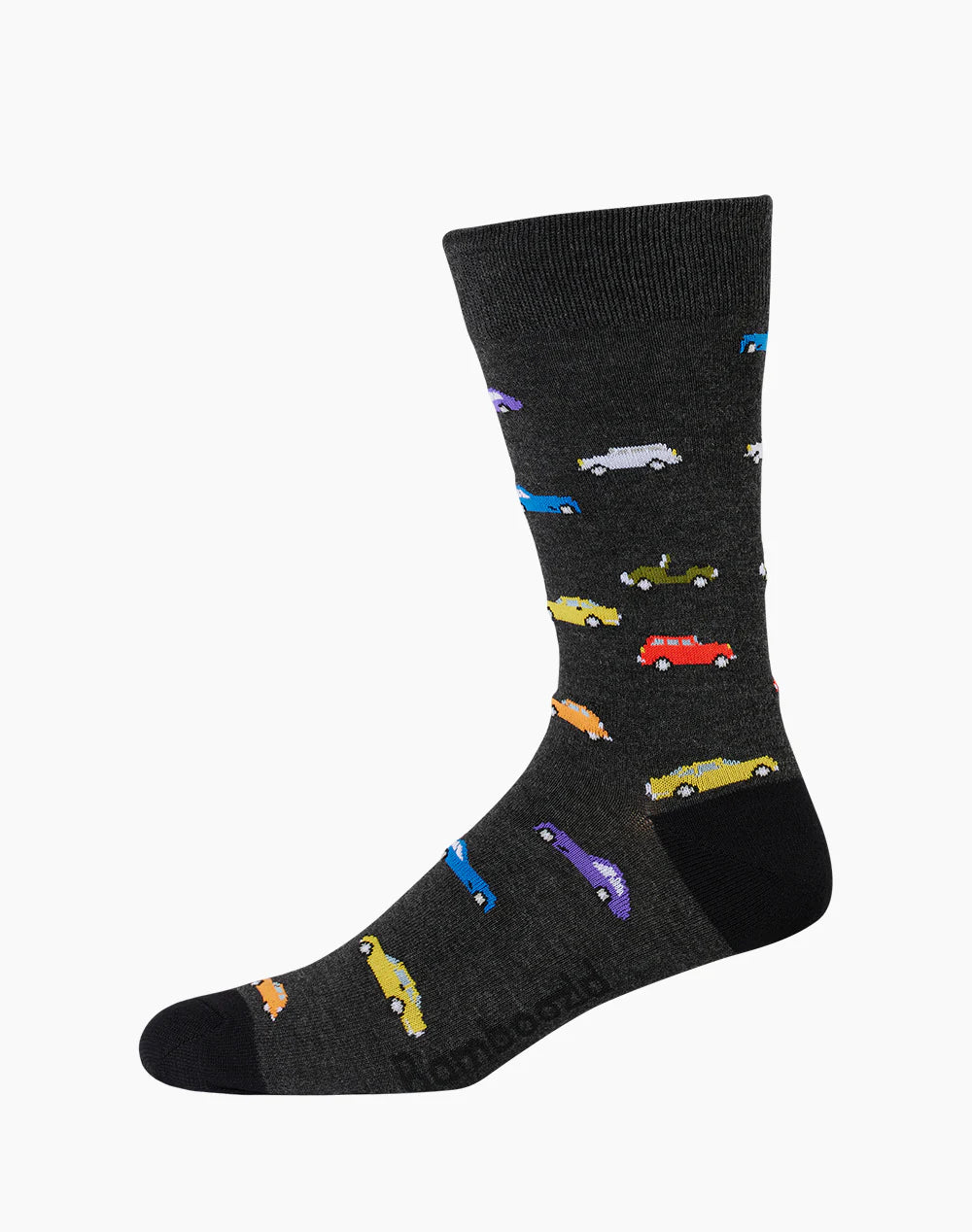 Vintage Cars Mens Bamboo Crew Socks