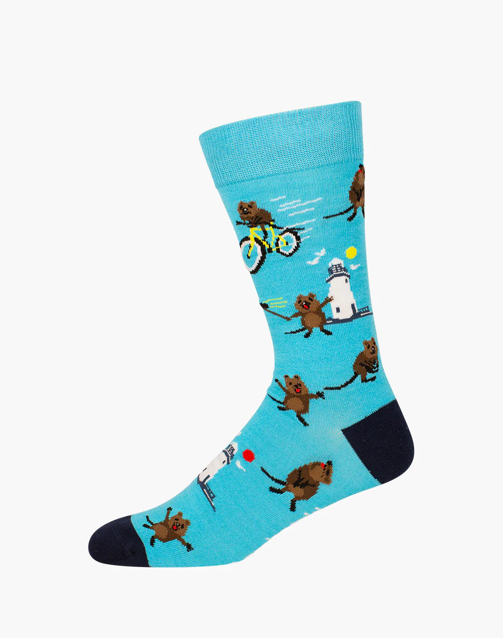 Quokka Adventure Men's Bamboo Socks - The Sockery