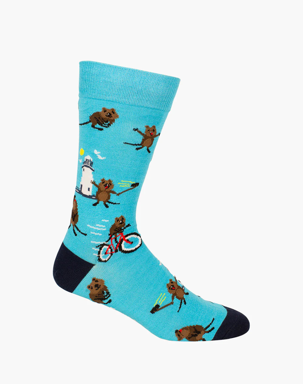 Quokka Adventure Men's Bamboo Socks - The Sockery