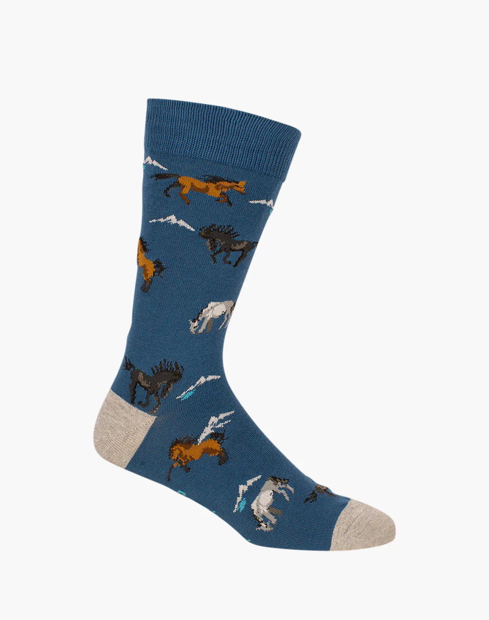 Snowy River Men's Bamboo Crew Socks - The Sockery